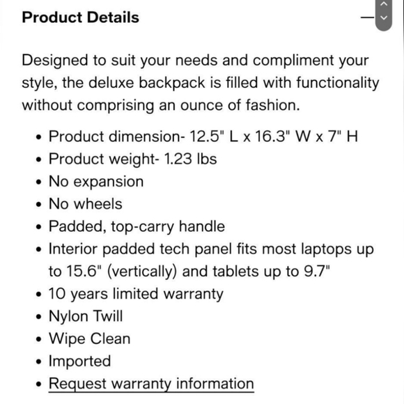 Samsonite  | Business Mobile Solutions Deluxe Backpack main image 9